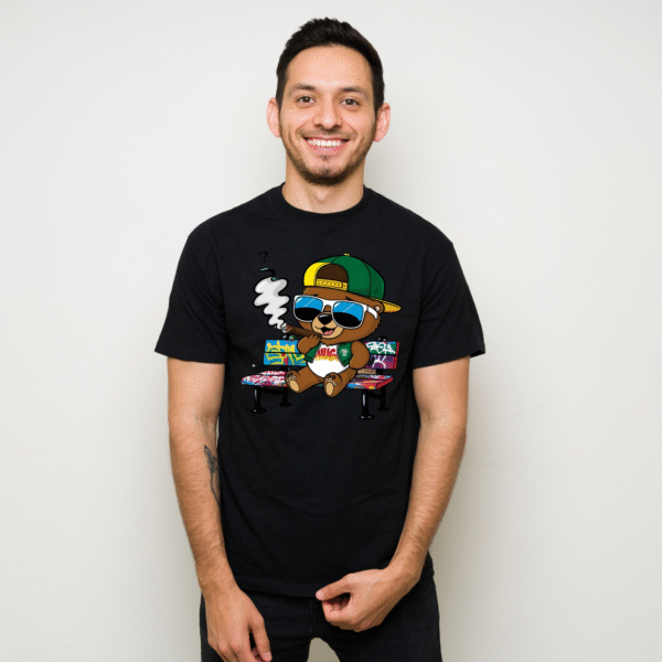 "Thug! Bear" Urban Graphic T-Shirt
