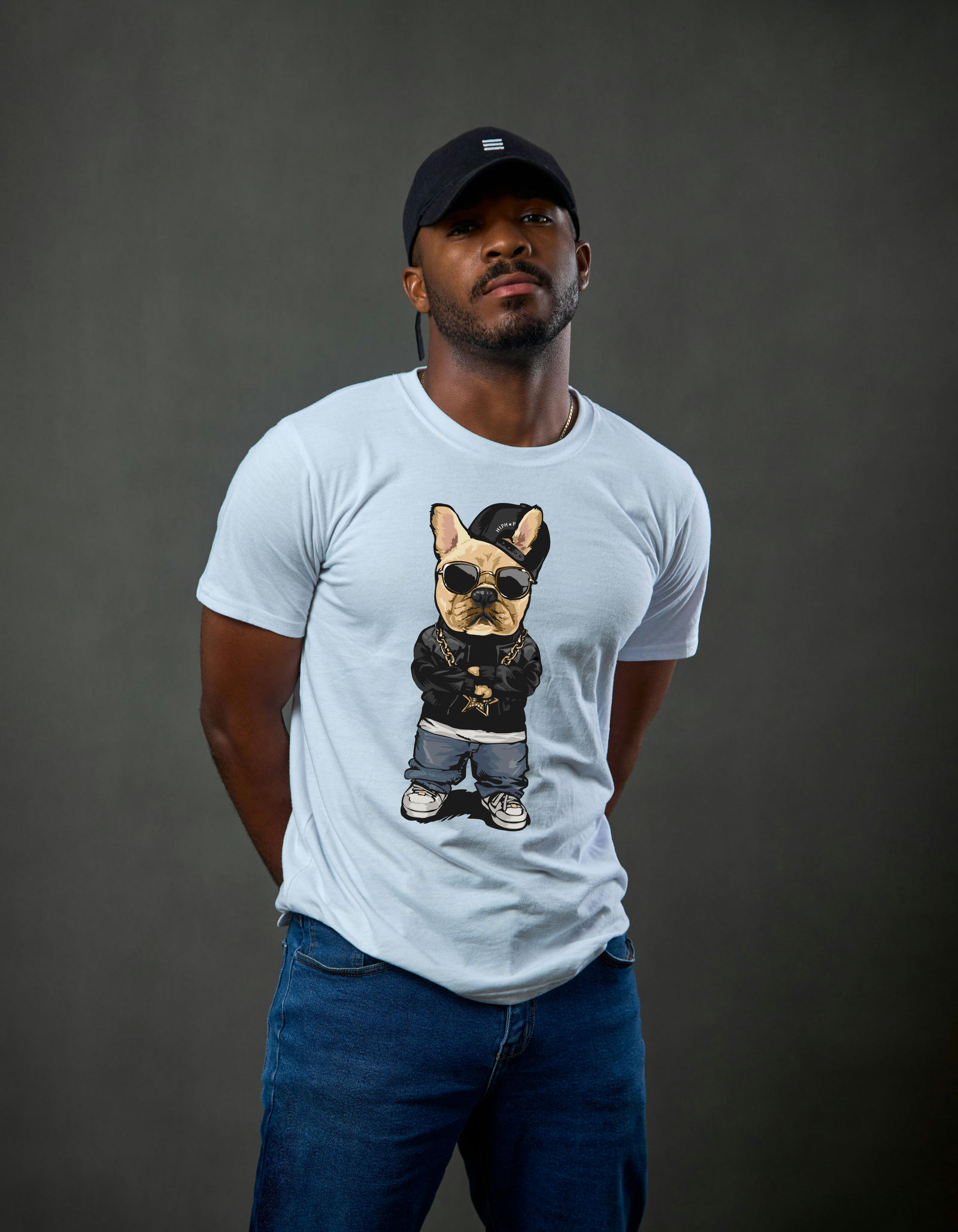 "Bulldog Swagger" Urban Pup Tee