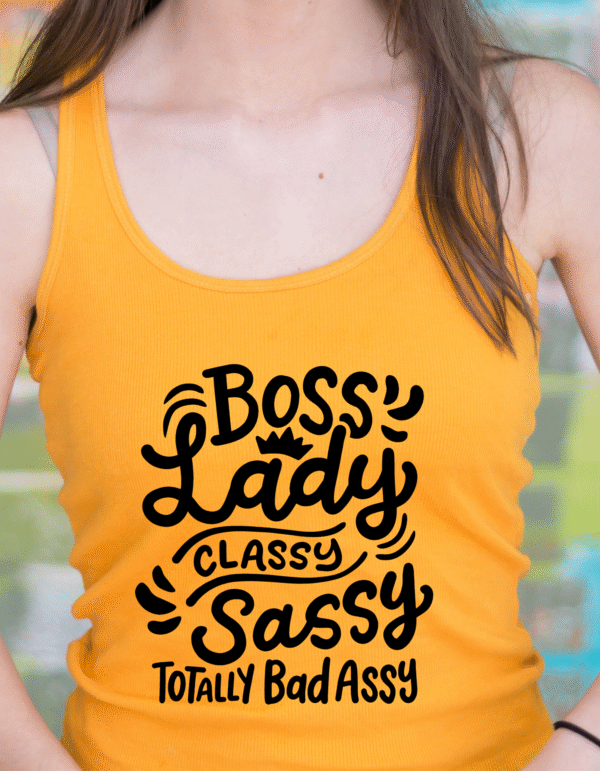 "Boss Lady" Classy & Sassy Tank Top