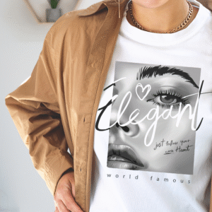 "Elegant – Follow Your Heart" Art T-Shirt