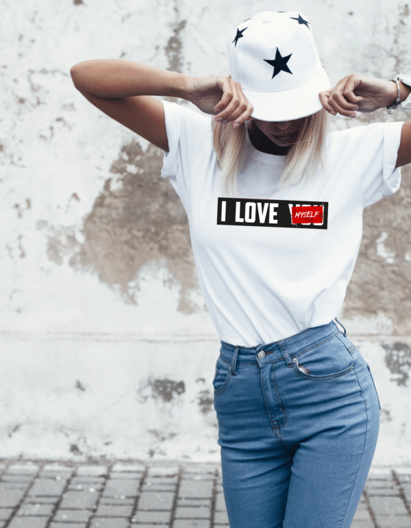 "I Love Myself" Bold Statement Tee
