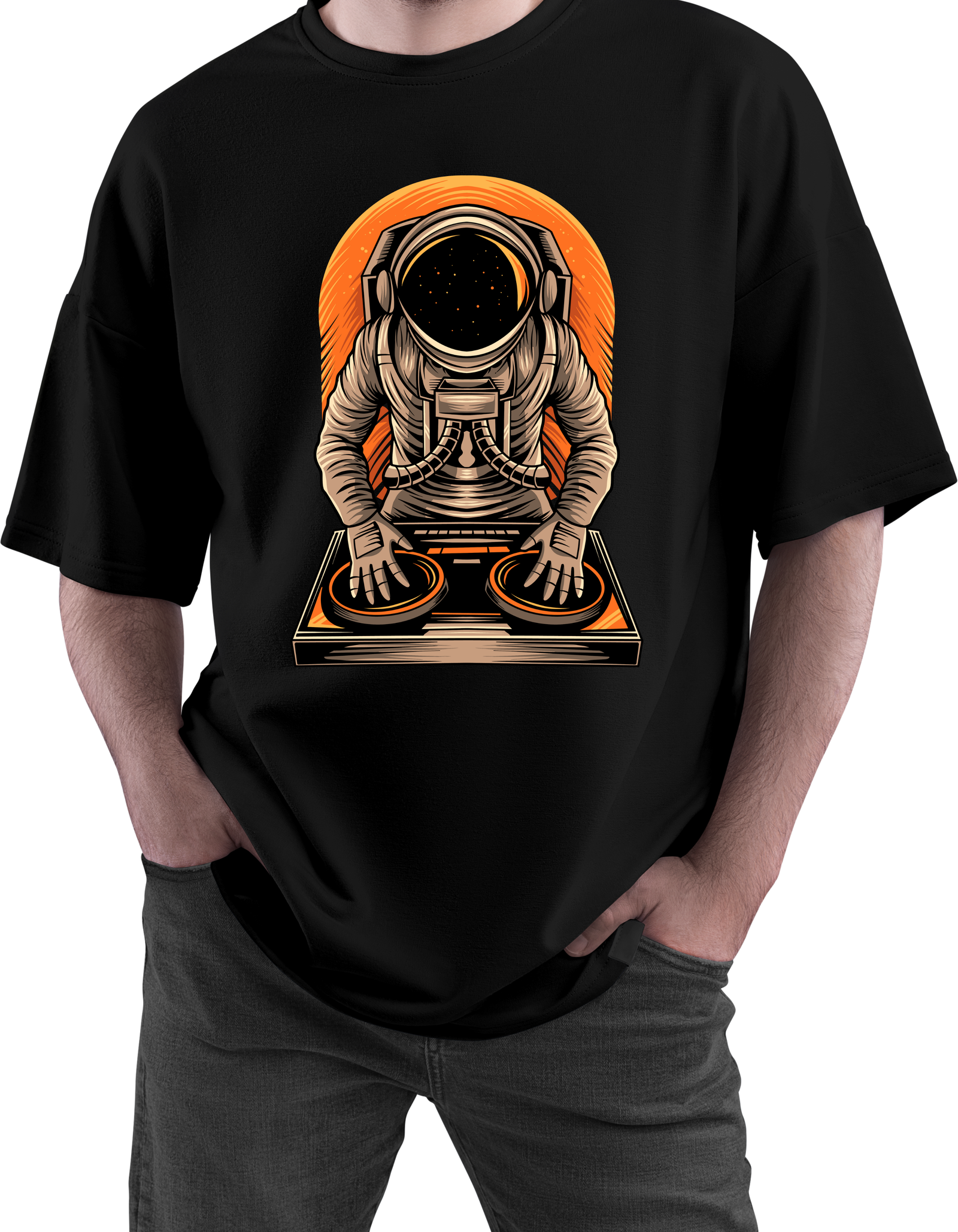 "Cosmic Beats" DJ Astronaut T-Shirt