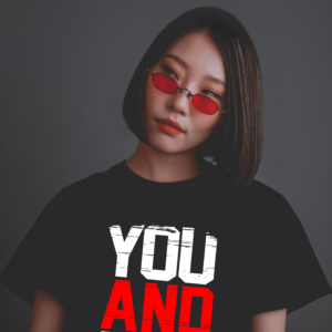 "You and Me" Bold Love Statement T-Shirt