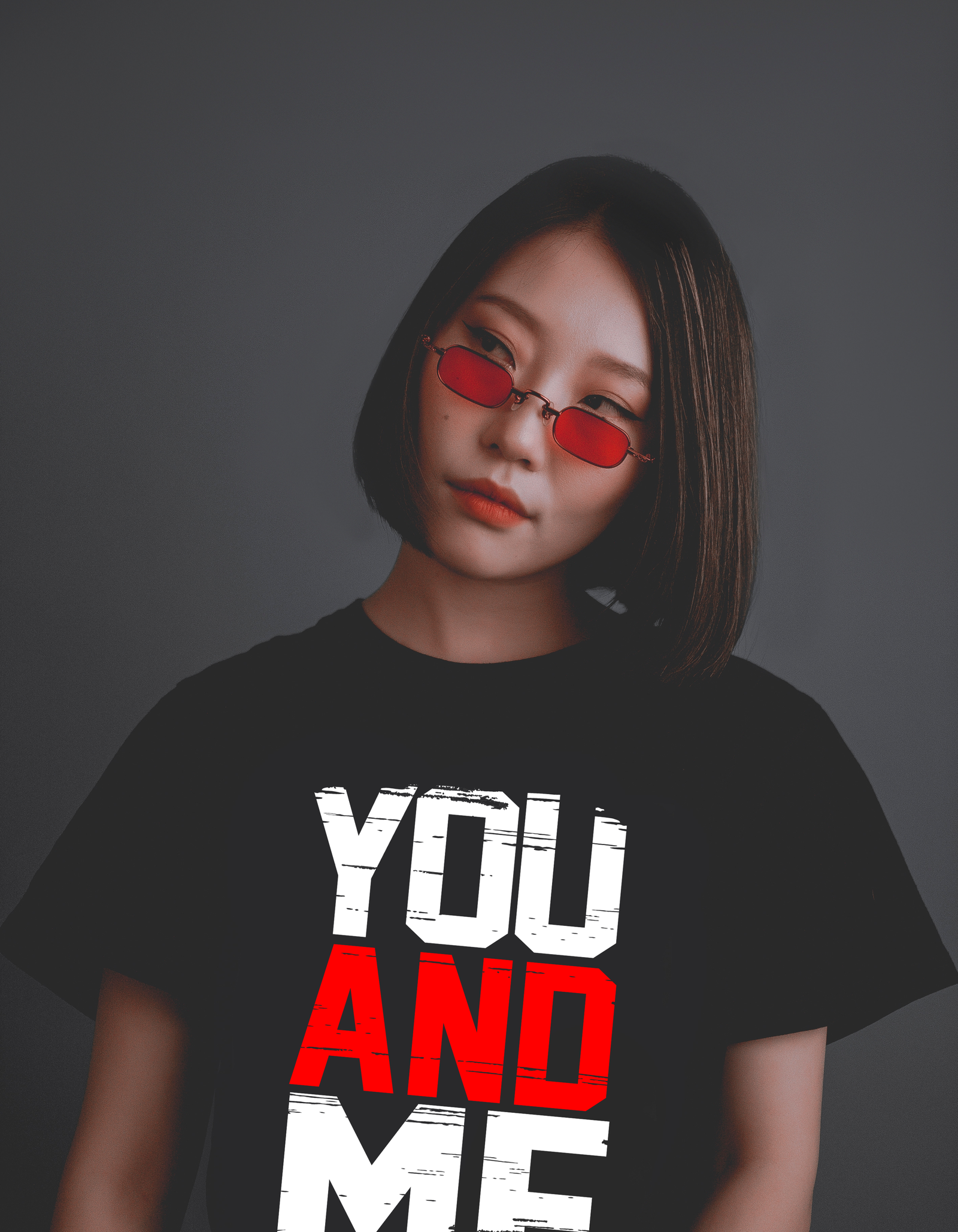 "You and Me" Bold Love Statement T-Shirt