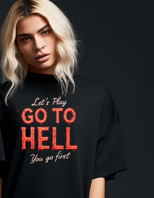 "Let's Play - You go first" - Women T-Shirt