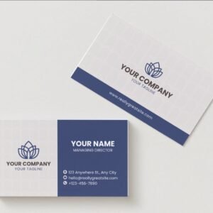 Custom Business Cards – Premium Printing with Your Logo & Design