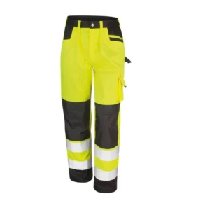TL241 - Fluorescent Multi-pocket high visibility trousers
