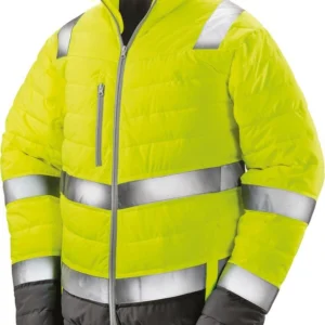 TL295 - Fluorescent Soft padded Safety Jacket