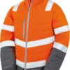 TL295 - Fluorescent Soft padded Safety Jacket